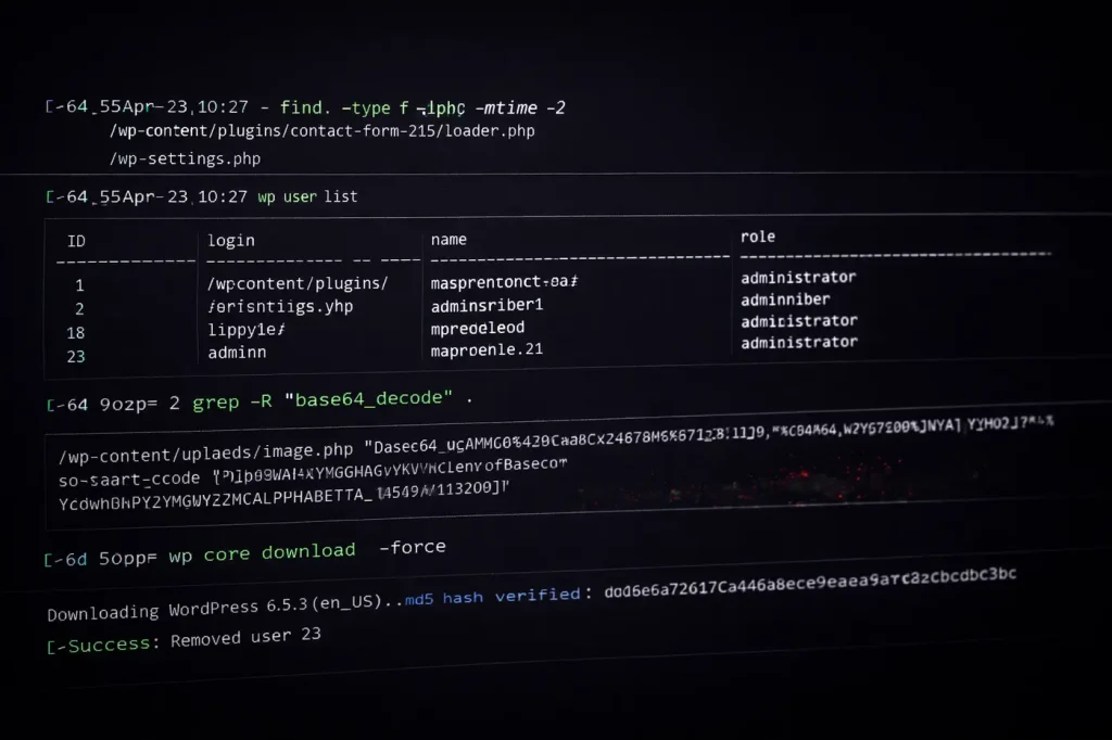 Riešenie hacknutého WordPress webu detských jaslí
